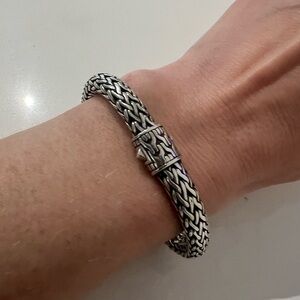 John Hardy Classic 925 Sterling Silver Chain Bracelet
